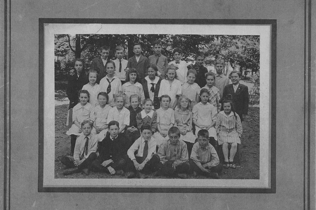 Center School, 1919