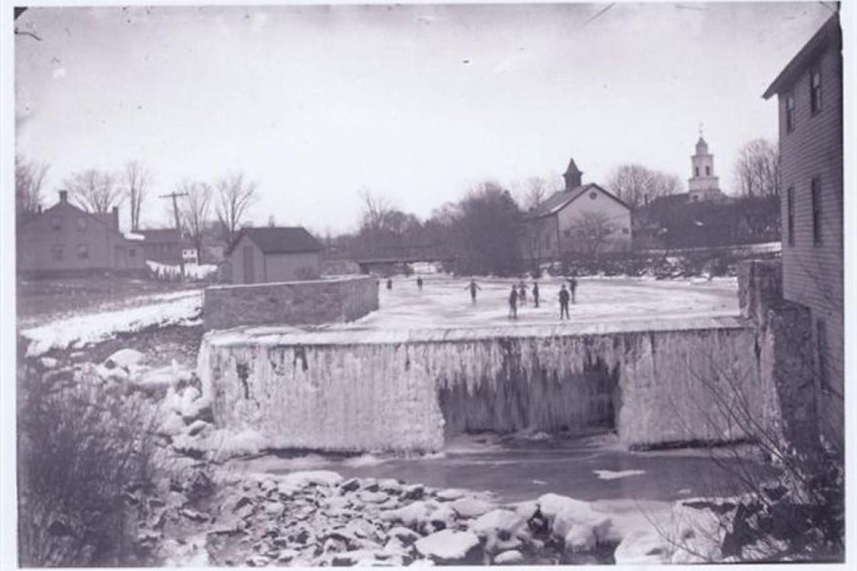 Ice Skating at Grist Mill