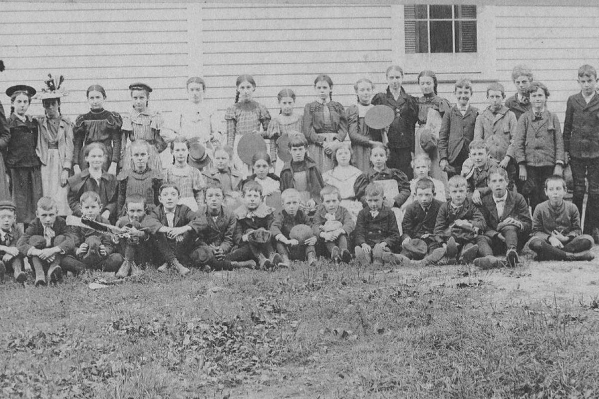 Center School, circa 1900